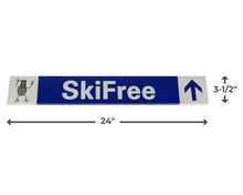 Load image into Gallery viewer, SKIFREE SKI TRAIL SIGN