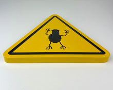 Load image into Gallery viewer, SKIFREE YETI WARNING SIGN